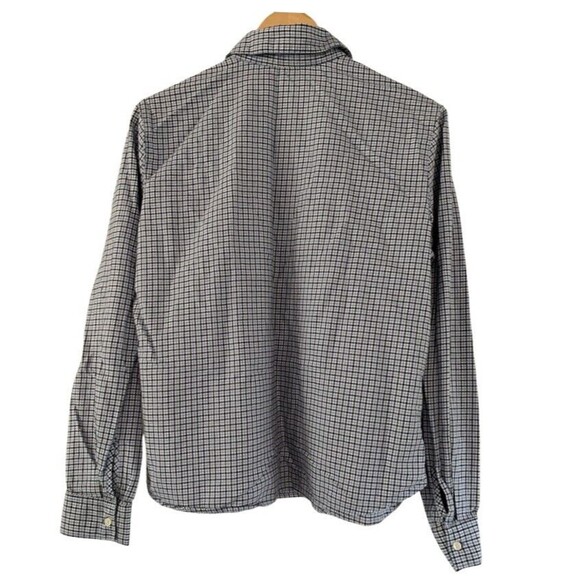 Eddie Bauer Long Sleeve Blue Flannel Plaid Collar Shirt Woman’s Size Large - Picture 5 of 5